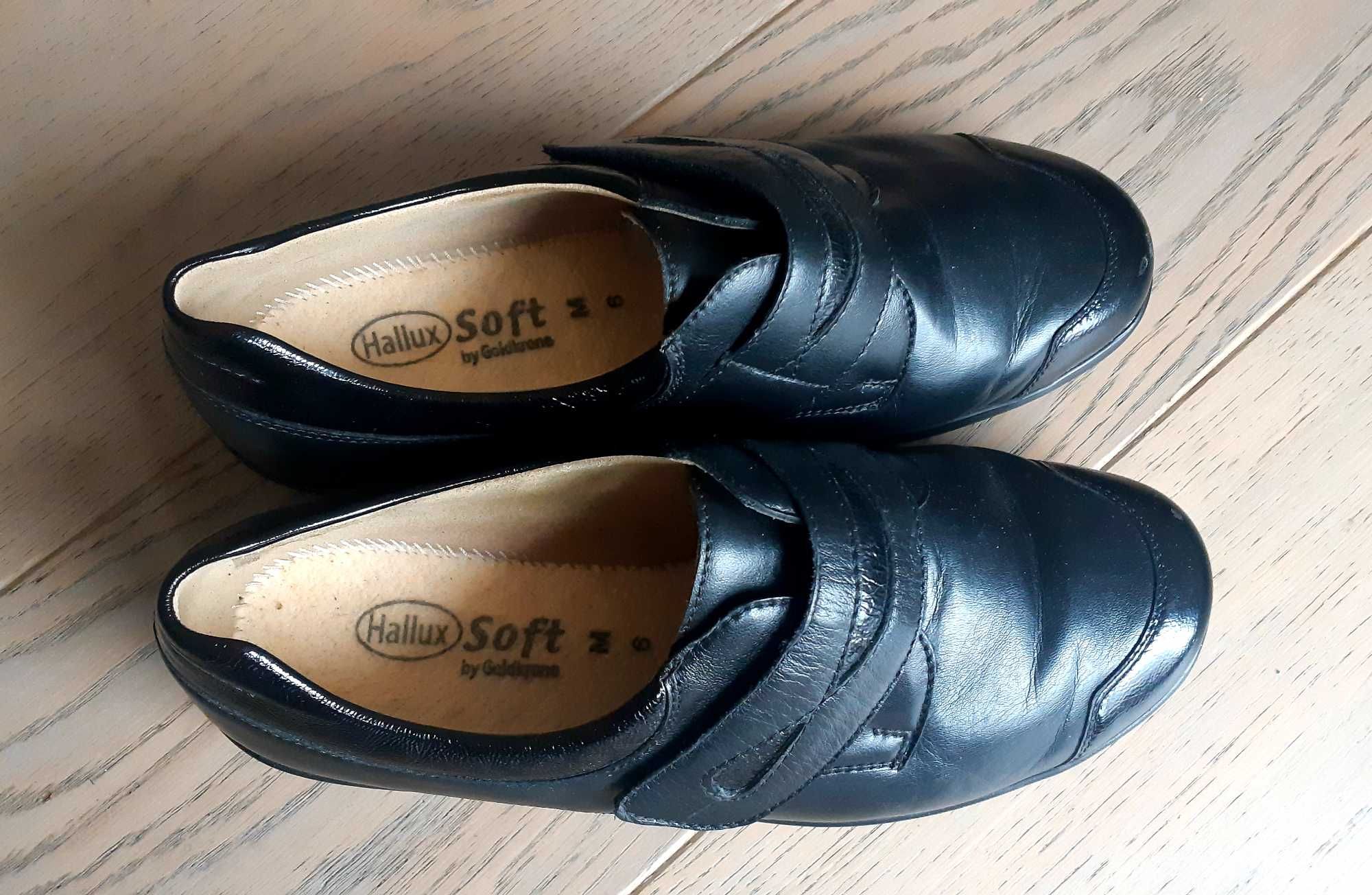 buty na halluksy skórzane jak nowe damskie 39  HALLUX SOFT