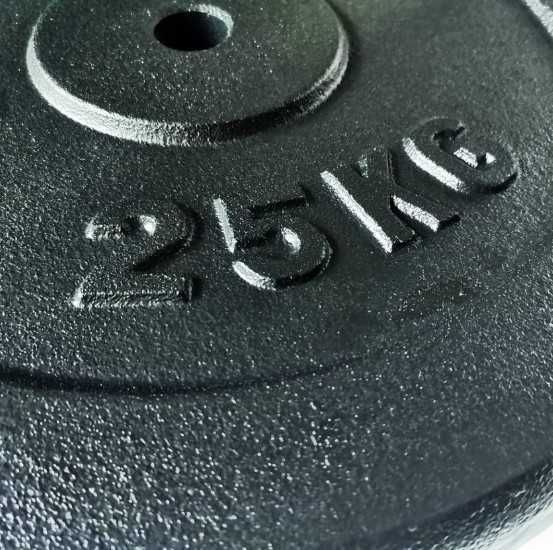 Disco de Musculação, 25 Kg, NOVOS