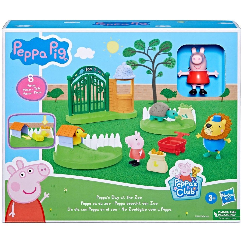 Nowy zestaw Hasbro Świnka Peppa – Wizyta w Zoo | Nieudany prezent | 80