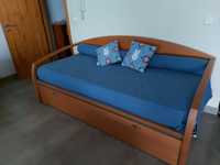 Sofá cama cerejeira 2 colchões