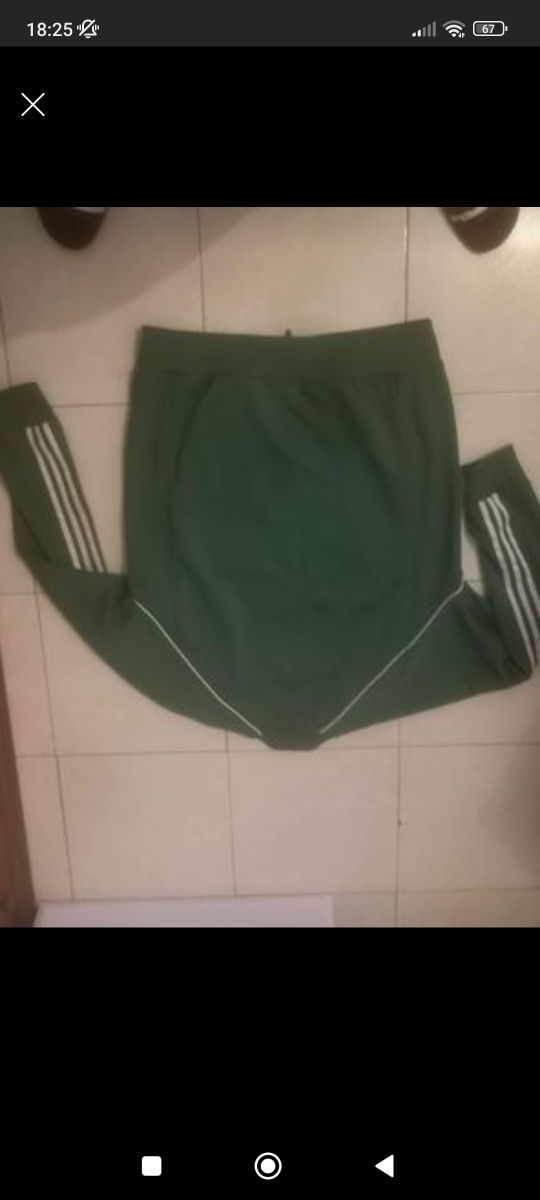 Casaco adidas classic verde