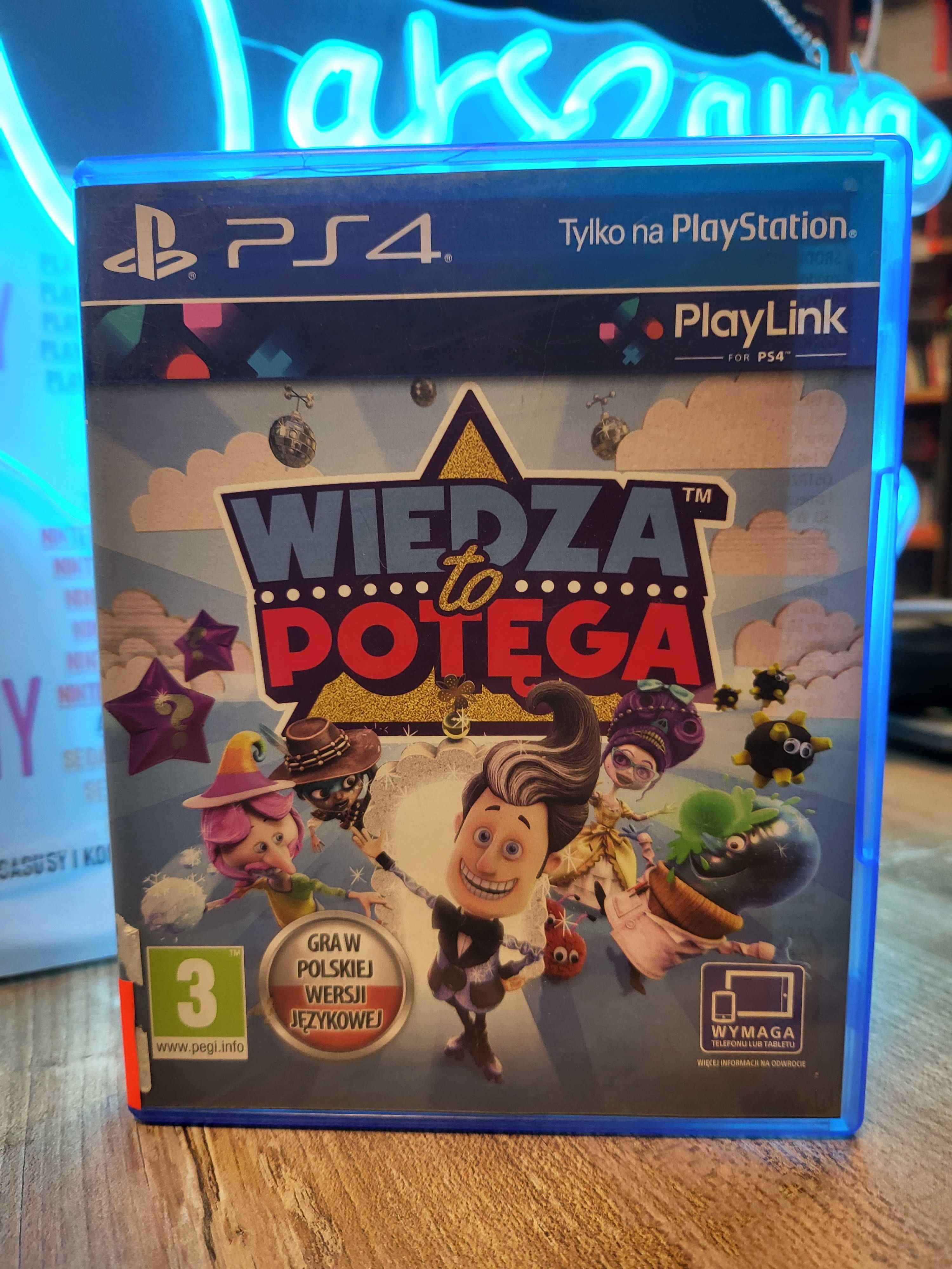 Wiedza to Potęga Sony PlayStation 4 PS4 PL PS5 SklepRetroWWA Jak BUZZ