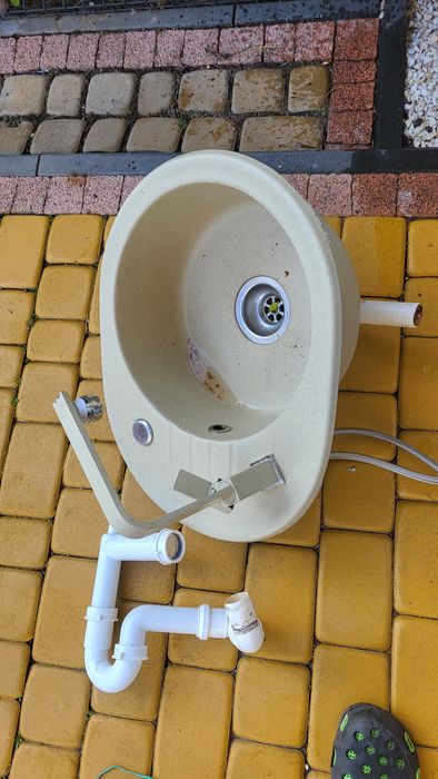 Zlewozmywak kuchenny.