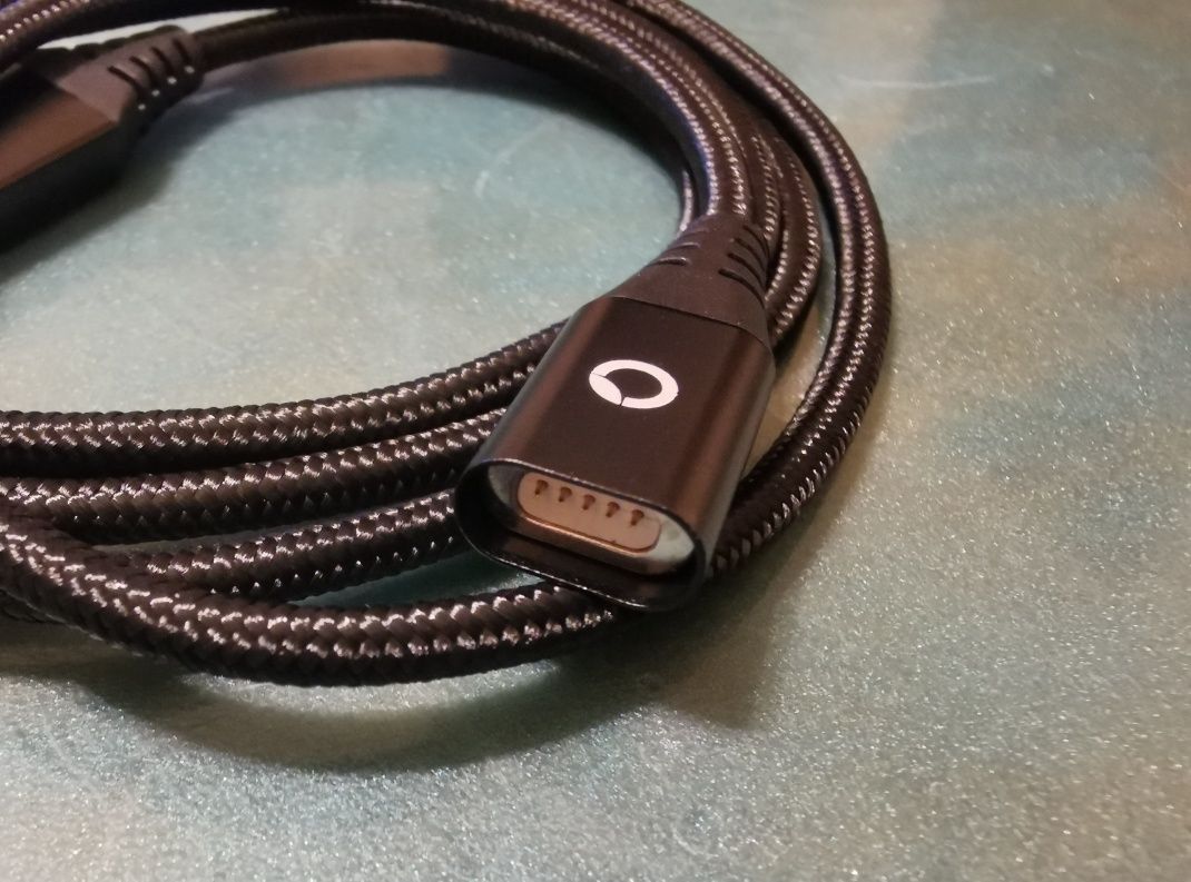Przewód magnetyczny USB do ładowarki i transmisji z wtyczką USB typu C