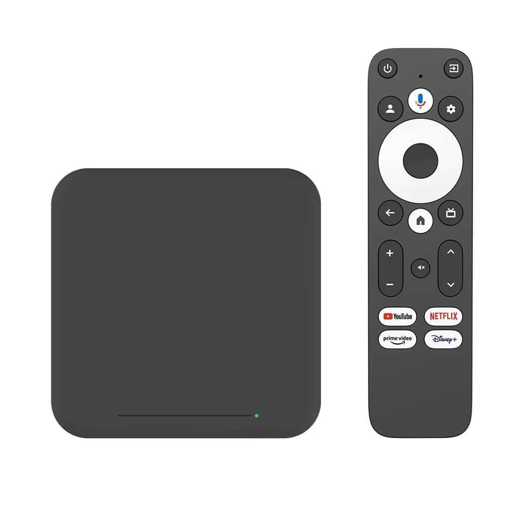 RockTek GT1 2/32 Gb Смарт ТВ приставка Google TV 12 Realtek RTD1325