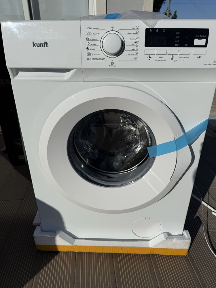 Maquina Lavar Roupa Kunft 8KG Nova C/ Garantia