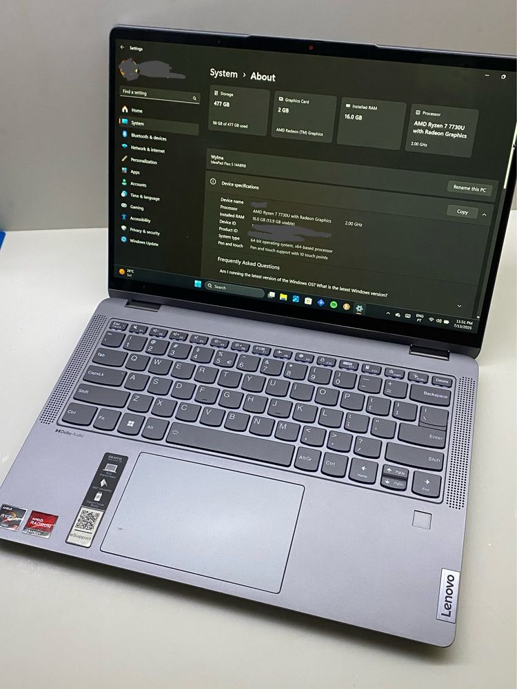 Lenovo ideapad flex5