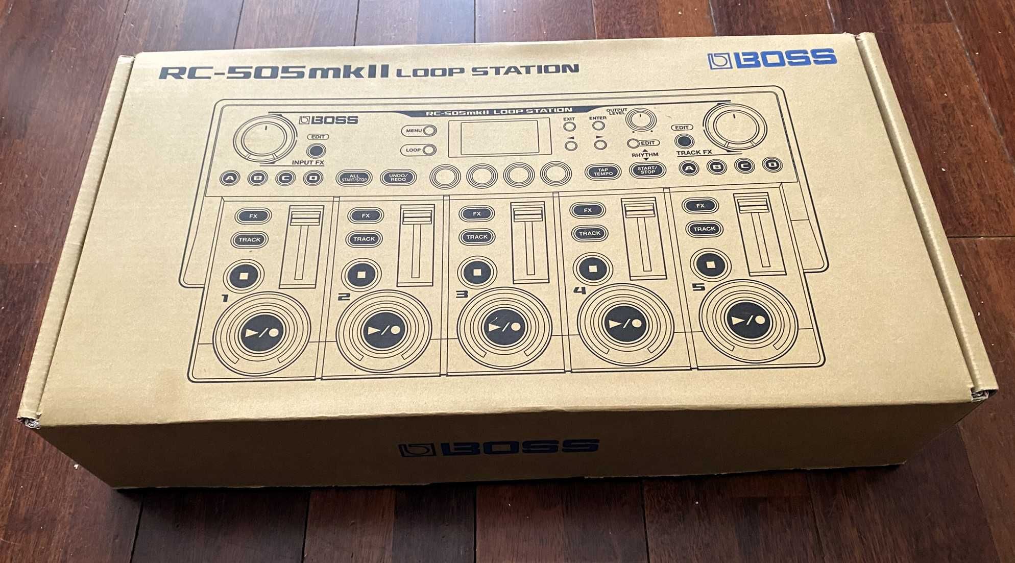 Boss RC-505 MKII Loop Station - sampler/looper 5-ścieżkowy - Jak nowy!