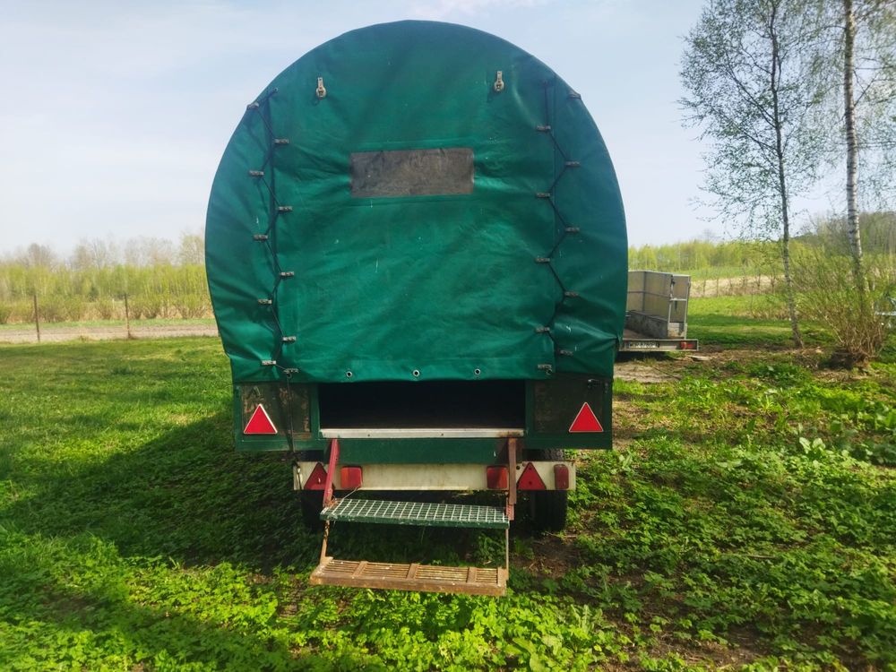 Bryczka konna podwoda, linijka myśliwska .