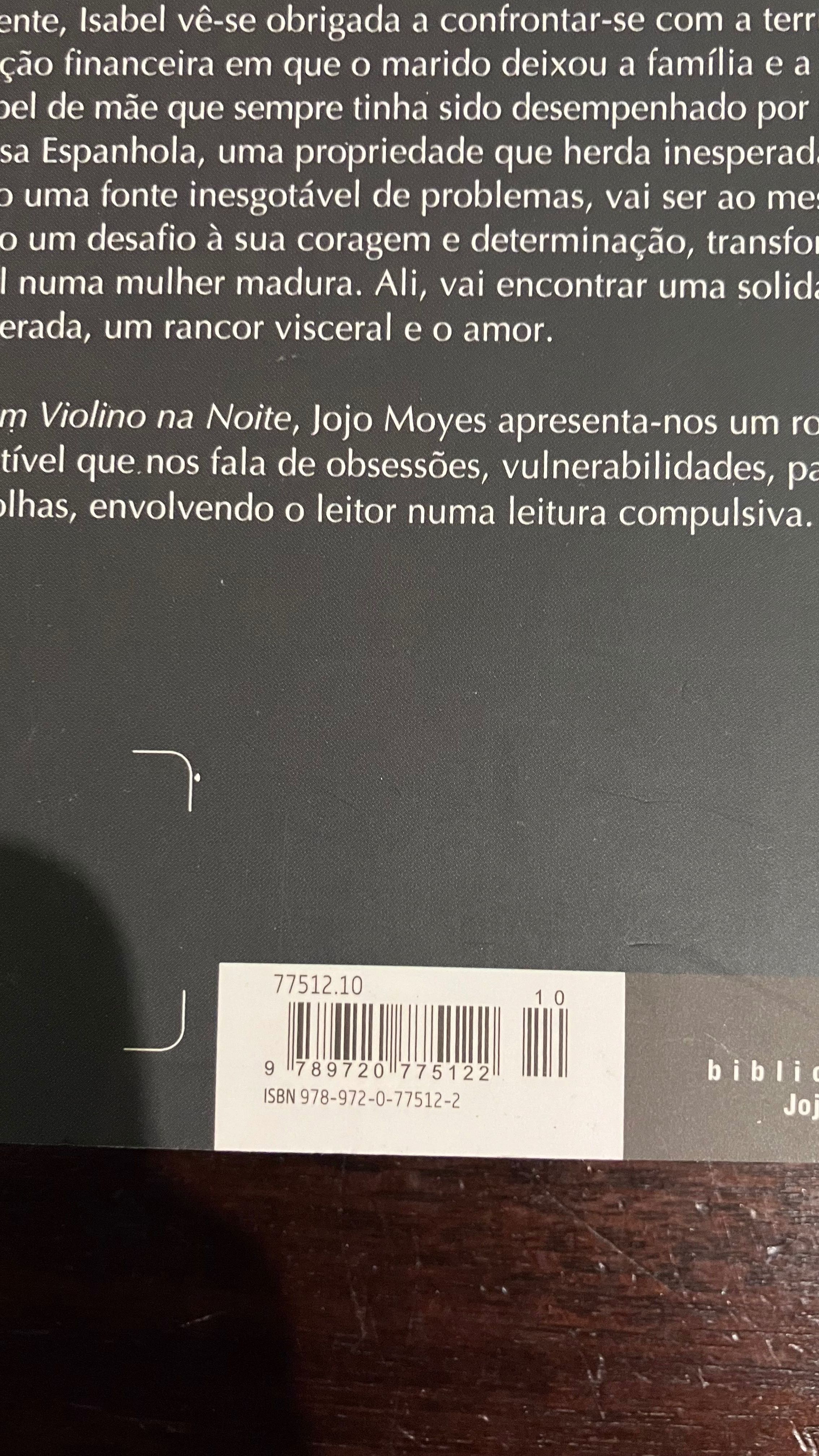 Livro Um Violino na Noite