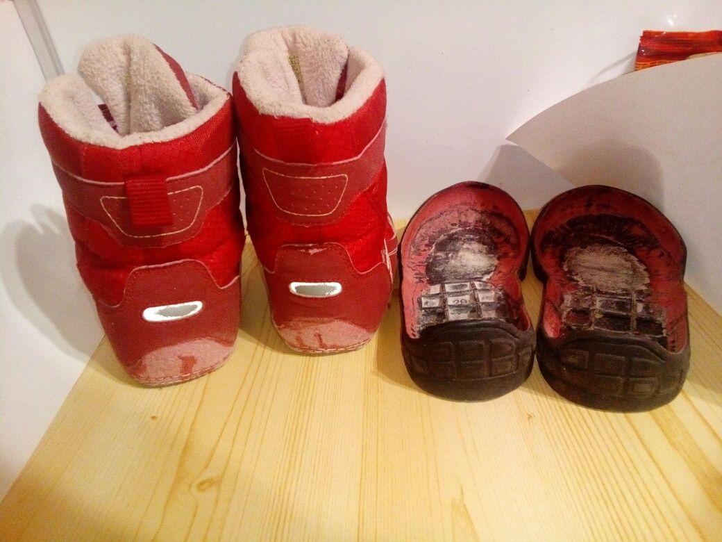 Термо ботинки сапожки обувь детская 29 размер