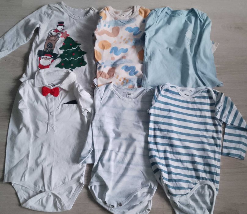 Body długi rękaw 92 chłopiec