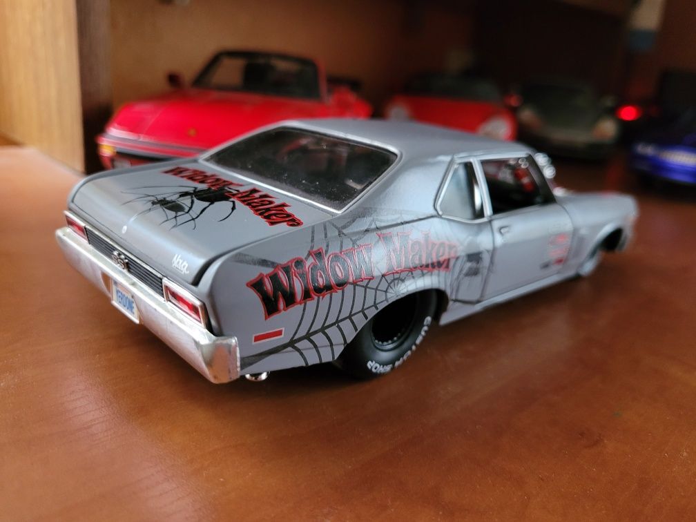 Model Chevrolet Nova SS dragster, 1/24, Maisto