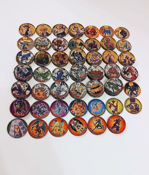 Yu Gi Oh metal Tazo, YuGiOh taso, Yugioh tazo, kapsle, pokemon tazo