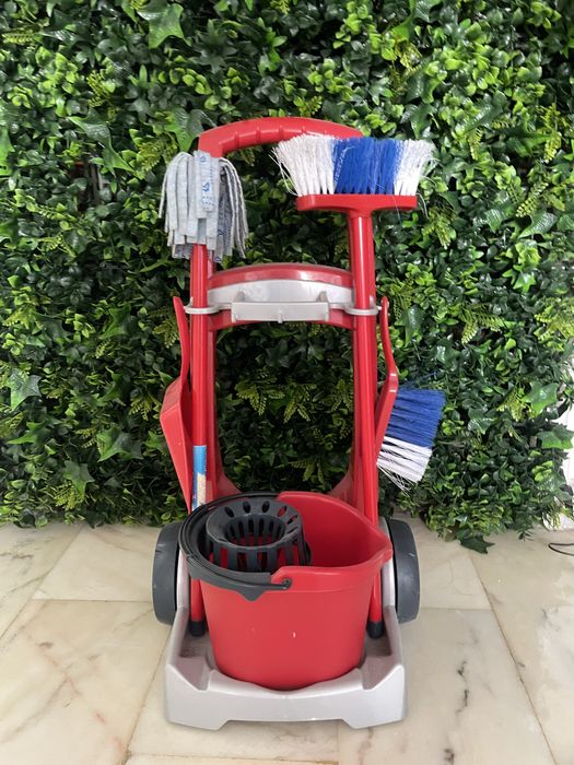carrinho limpeza Vileda junior para brincar