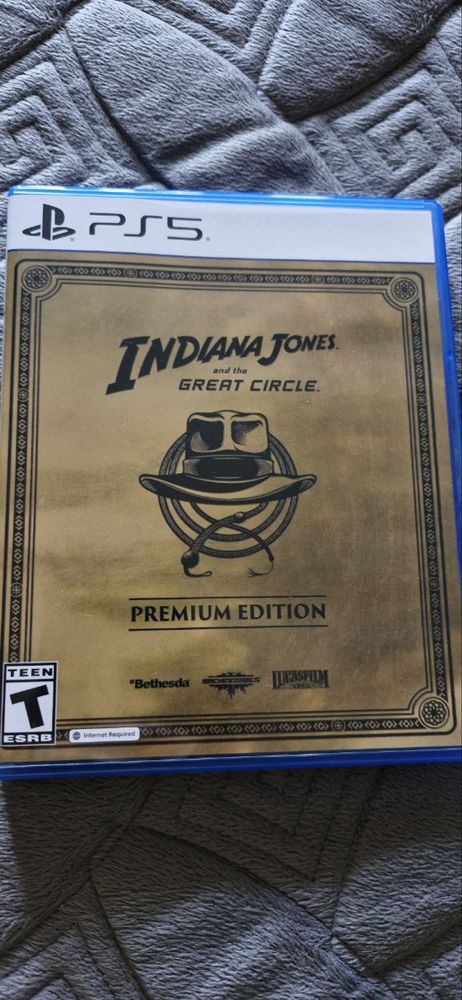 диск для PS5 Indiana jones and the great circle premium edition