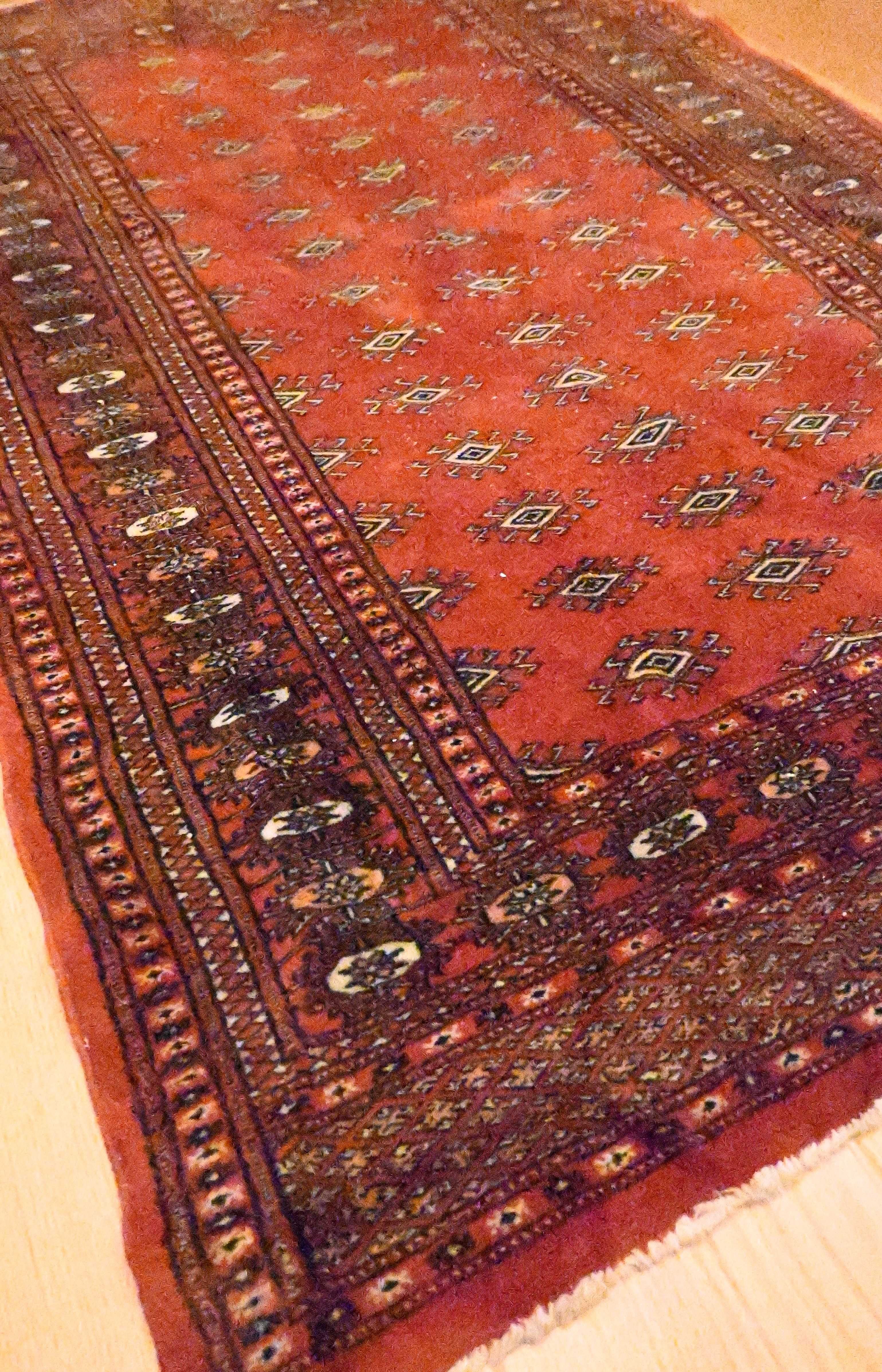 Dywan wełniany wełna ręcznie tkany 155x97 afgan