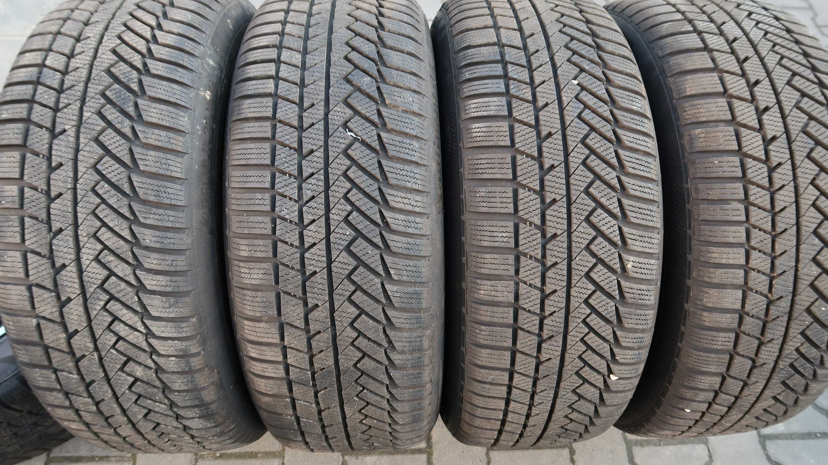 255/40R20 Opony Zimowe Continental ts 850P Jak NOWE