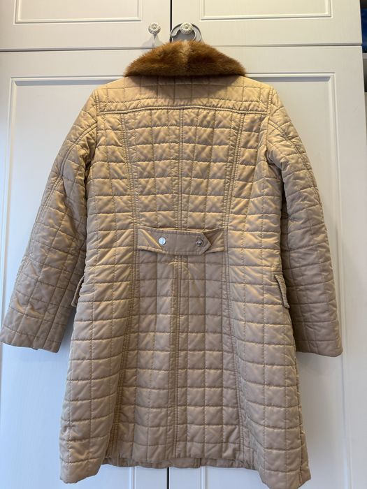 Пальто Bogner c мехом норки