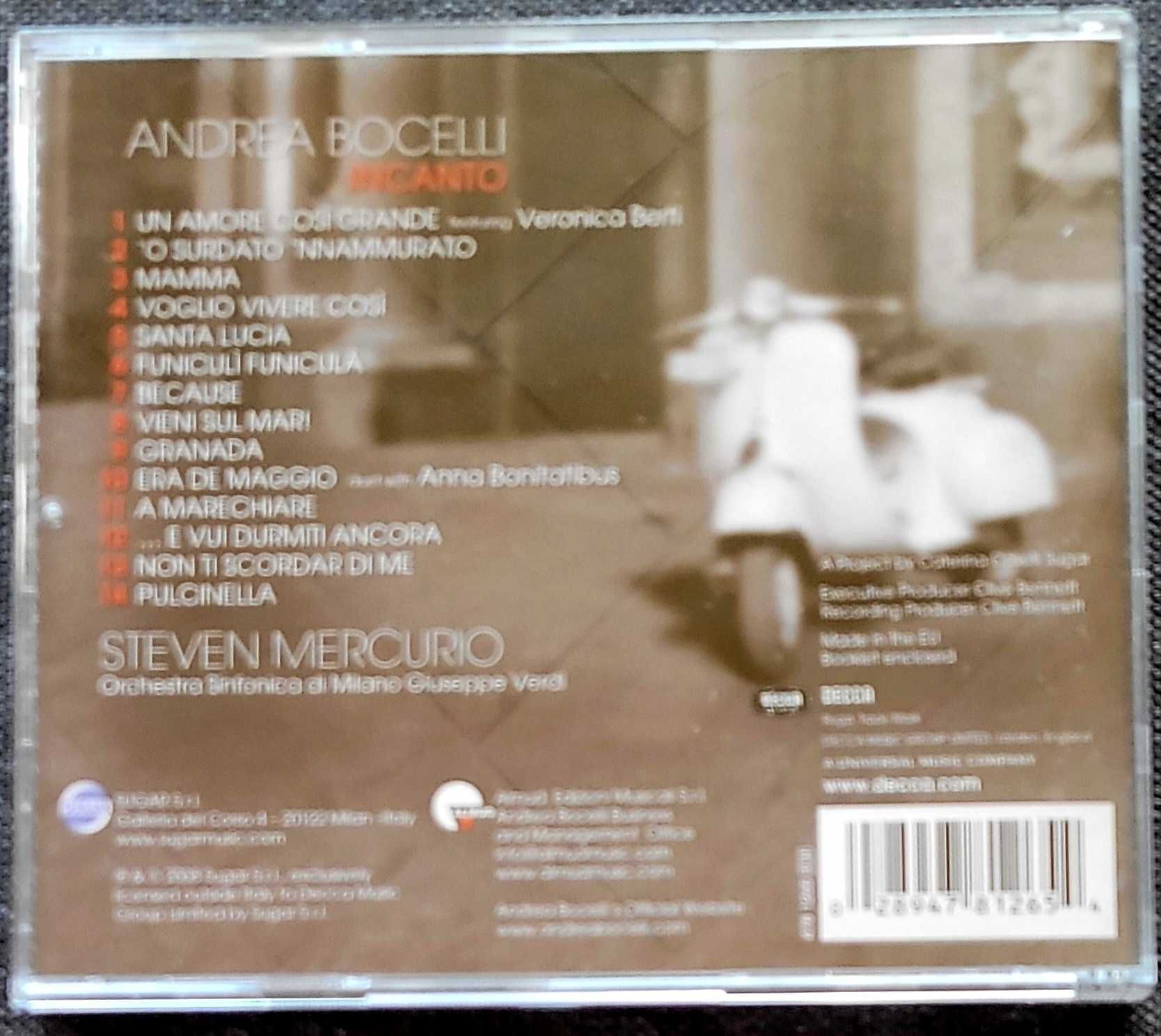 CD Andrea Bocelli /Incanto