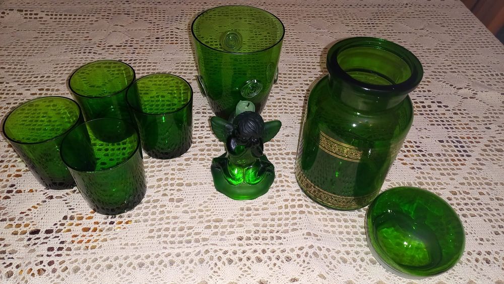 Stare szkło komplet niemieckie