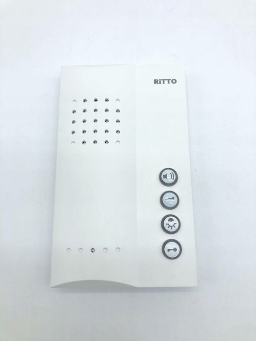 Domofon Schneider Electric Ritto Freisprechstelle TwinBus białe 23mm