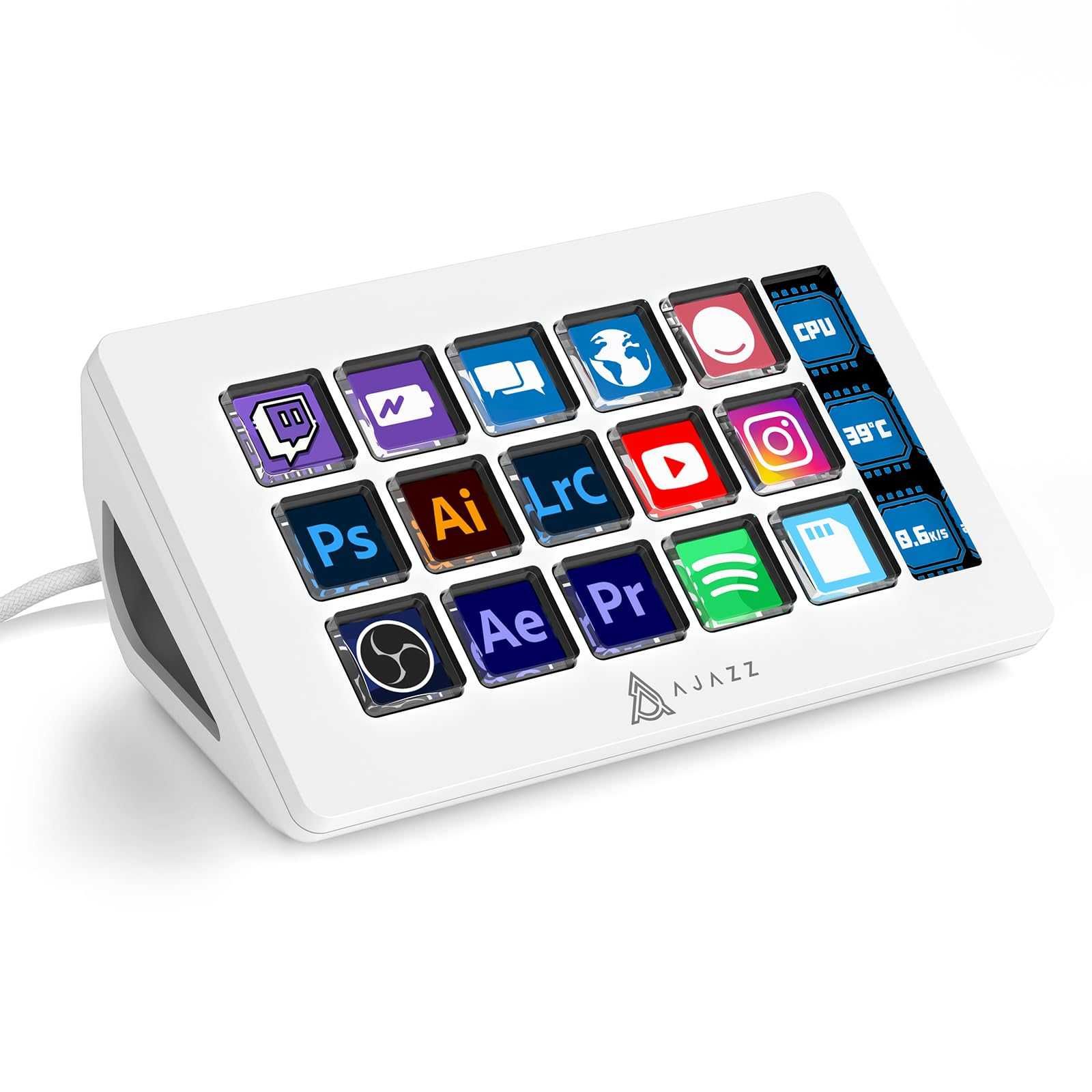 Vendo Stream deck ajazz como nova caixa e acessórios