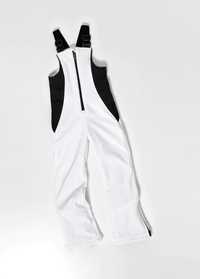 Spodnie Zara narciarskie białe 128