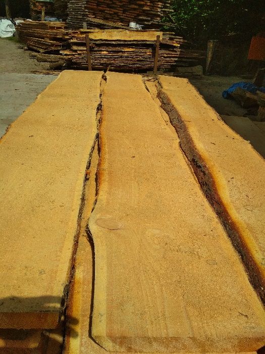 Modrzew Drewno deski brusy tarcica foszty sezonowane