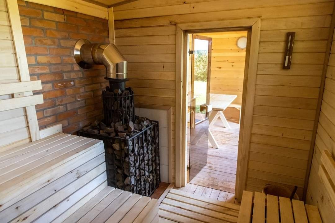 SAUNA nad jeziorem NECKO