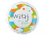 Balon foliowy Witaj w domu