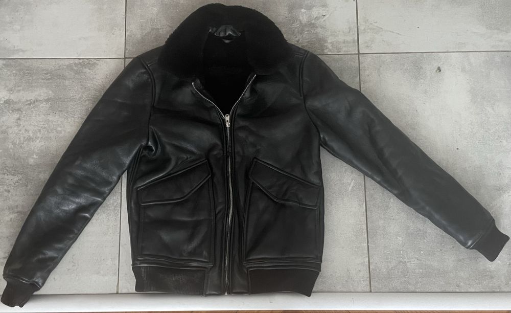 Kurtka skórzana męska Pull&Bear rozmiar M