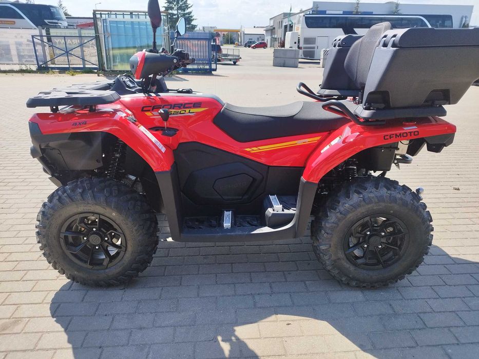 CFmoto 520 wspomaganie kufer Ełk