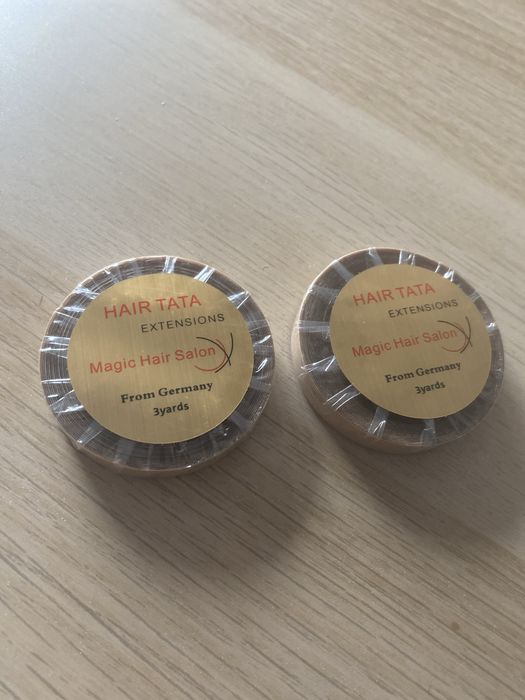 2 x Hair TATA 2 x taśma do włosów Mocna Tape On