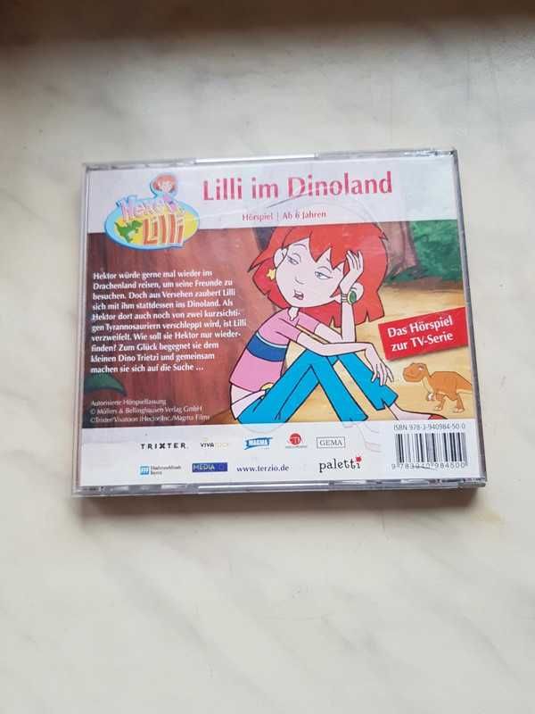 Nowa płyta CD niemiecka Lilli im Dinoland