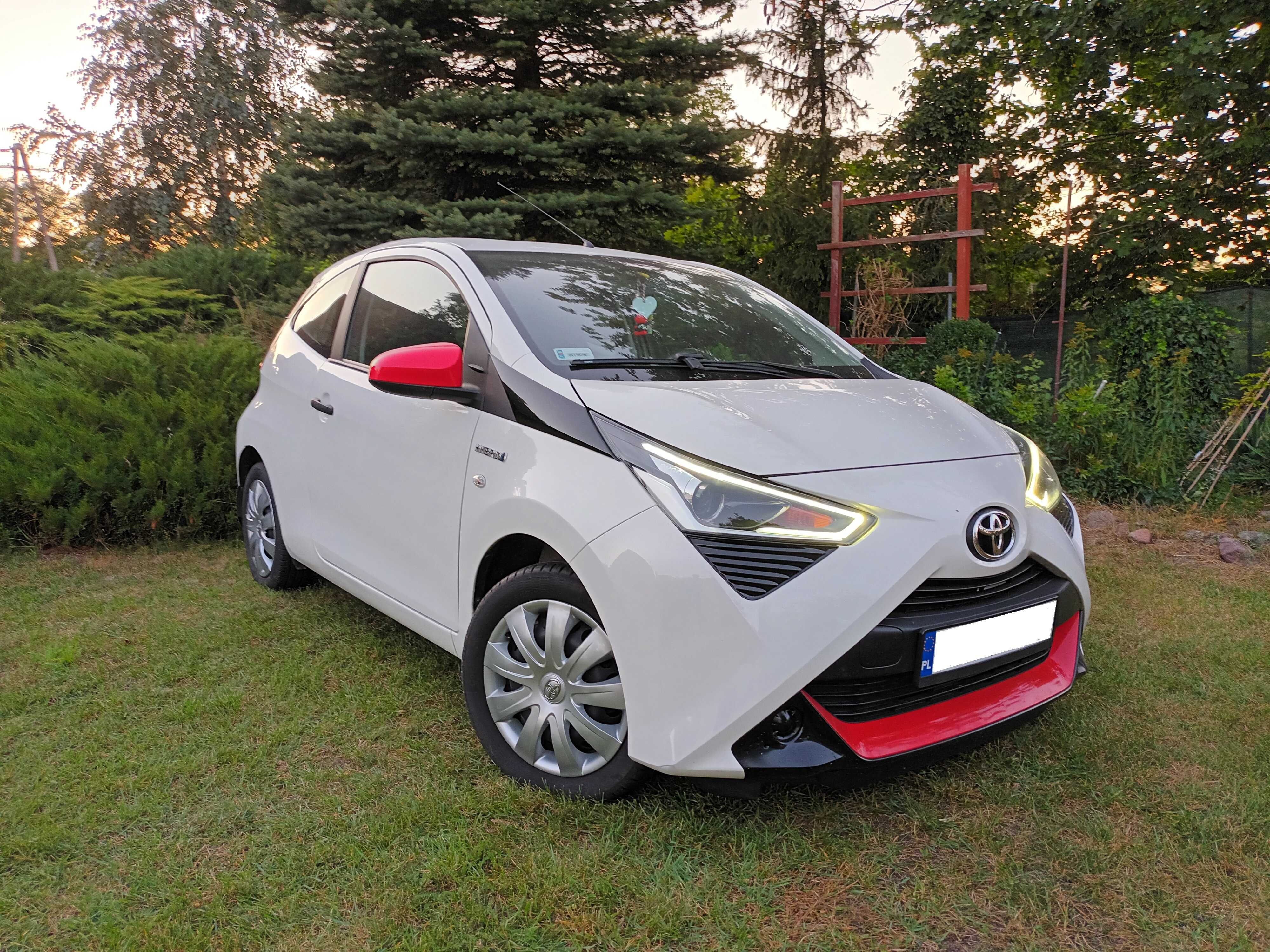 Toyota Aygo II 2019 r. Przebieg symboliczny 48 tyś. km. Lider Niezawo