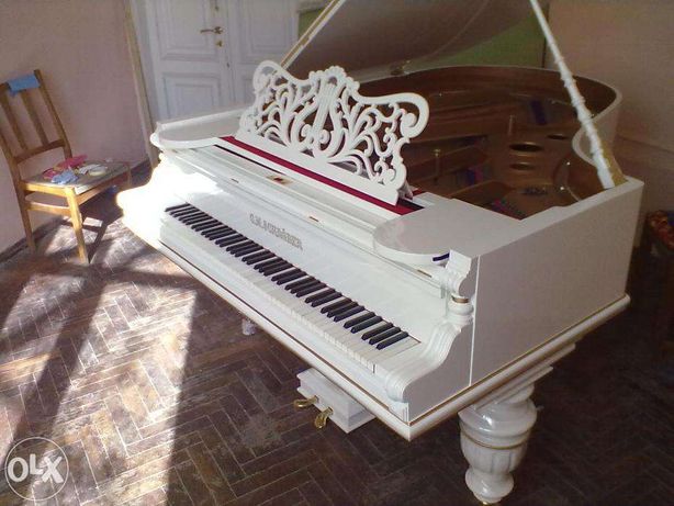 рояль шредер белый салонный