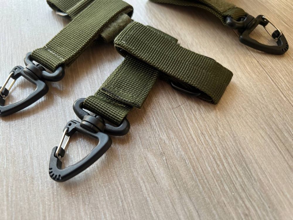 Гак метал з клапаном карабін для кріплення Molle E-Tac UP-409