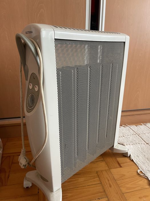 Aquecedor a funcionar Eletronia