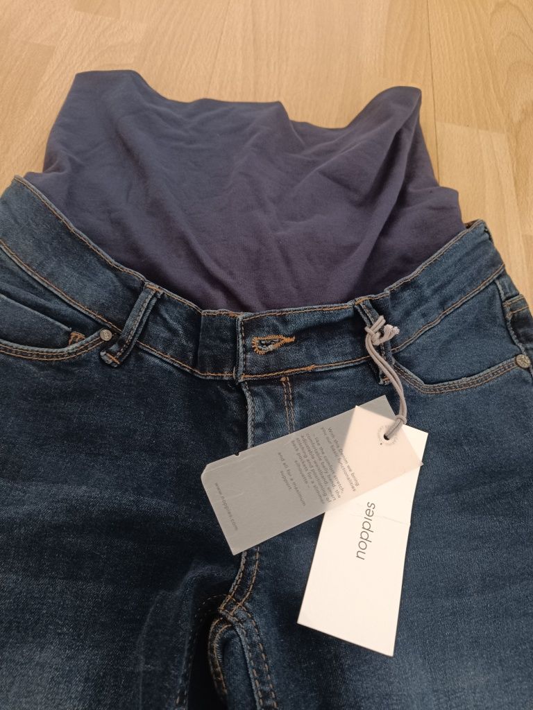 Spodnie ciążowe jeansy denim Noppies nowe