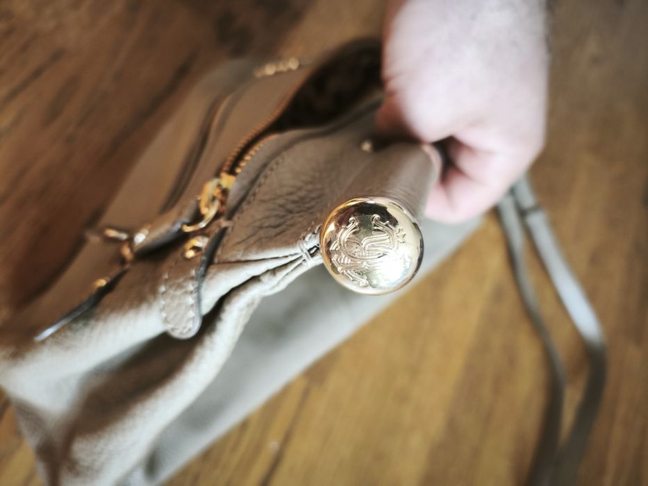 Кожаная сумка Roberto Cavalli