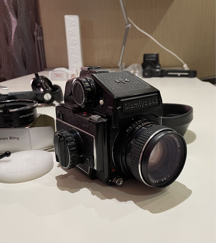 Mamiya 645 большой комплект.