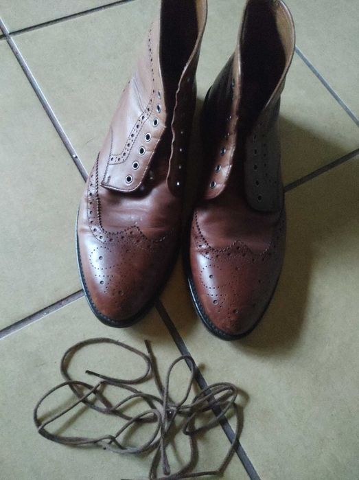 Ryłko klasyczne sztyblety z naturalnej skóry