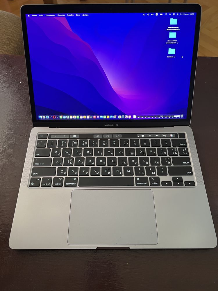 MacBook Pro куплений 2022 (2020) M1, 8/256, 13’