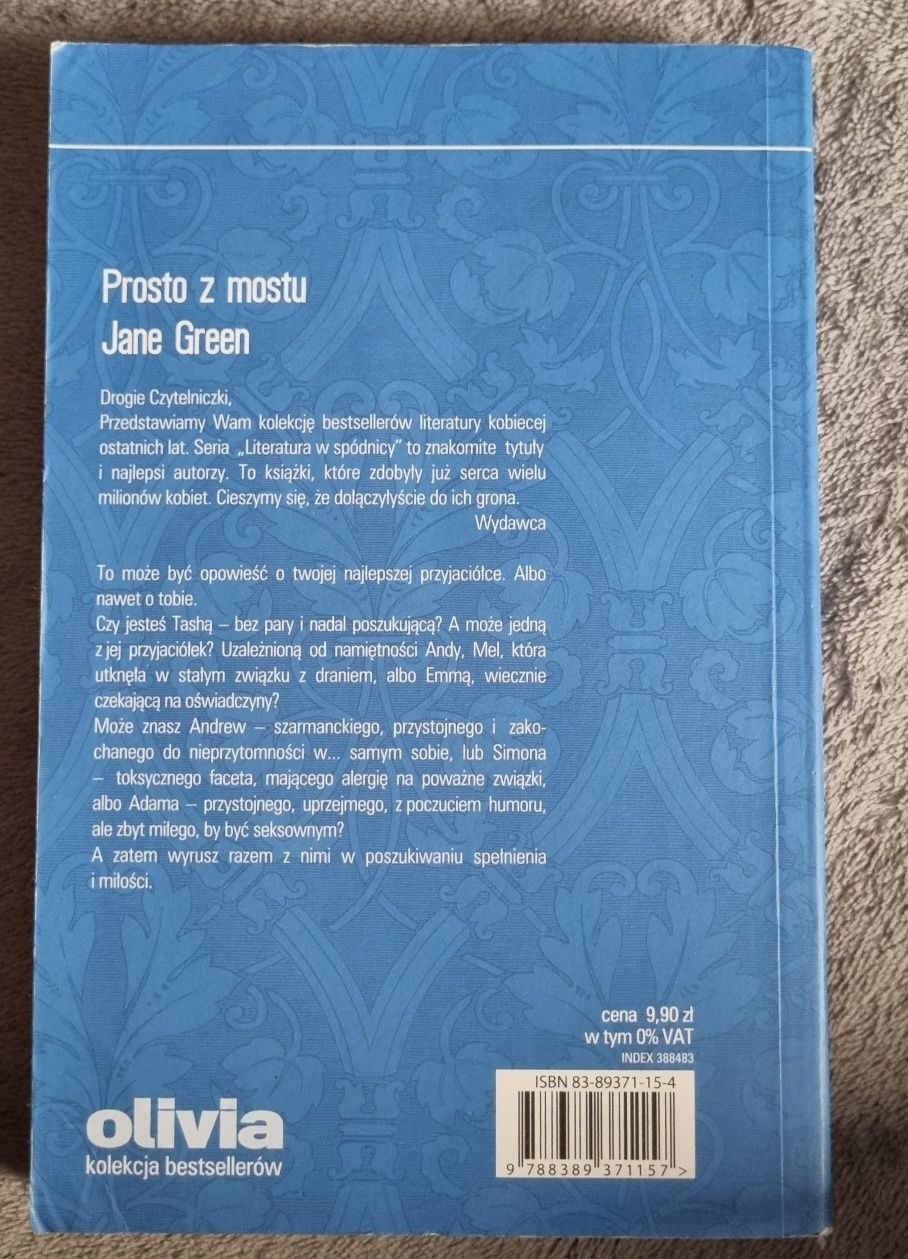Prosto z mostu Jane Green
