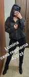 Szara bluza Lumina z kapturem