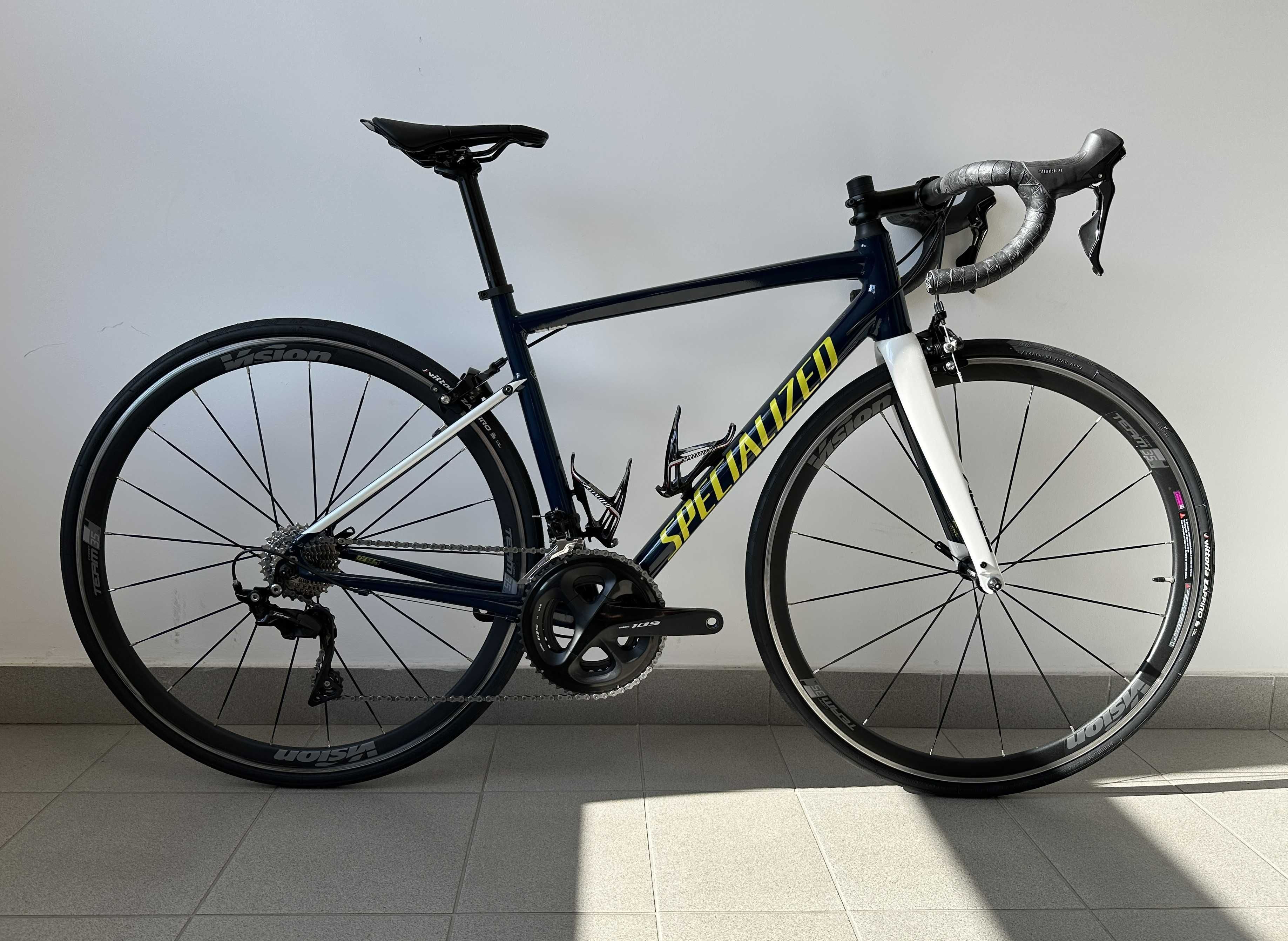 Rower szosowy Specialized Allez Custom jak Elite Shimano 105 Vision