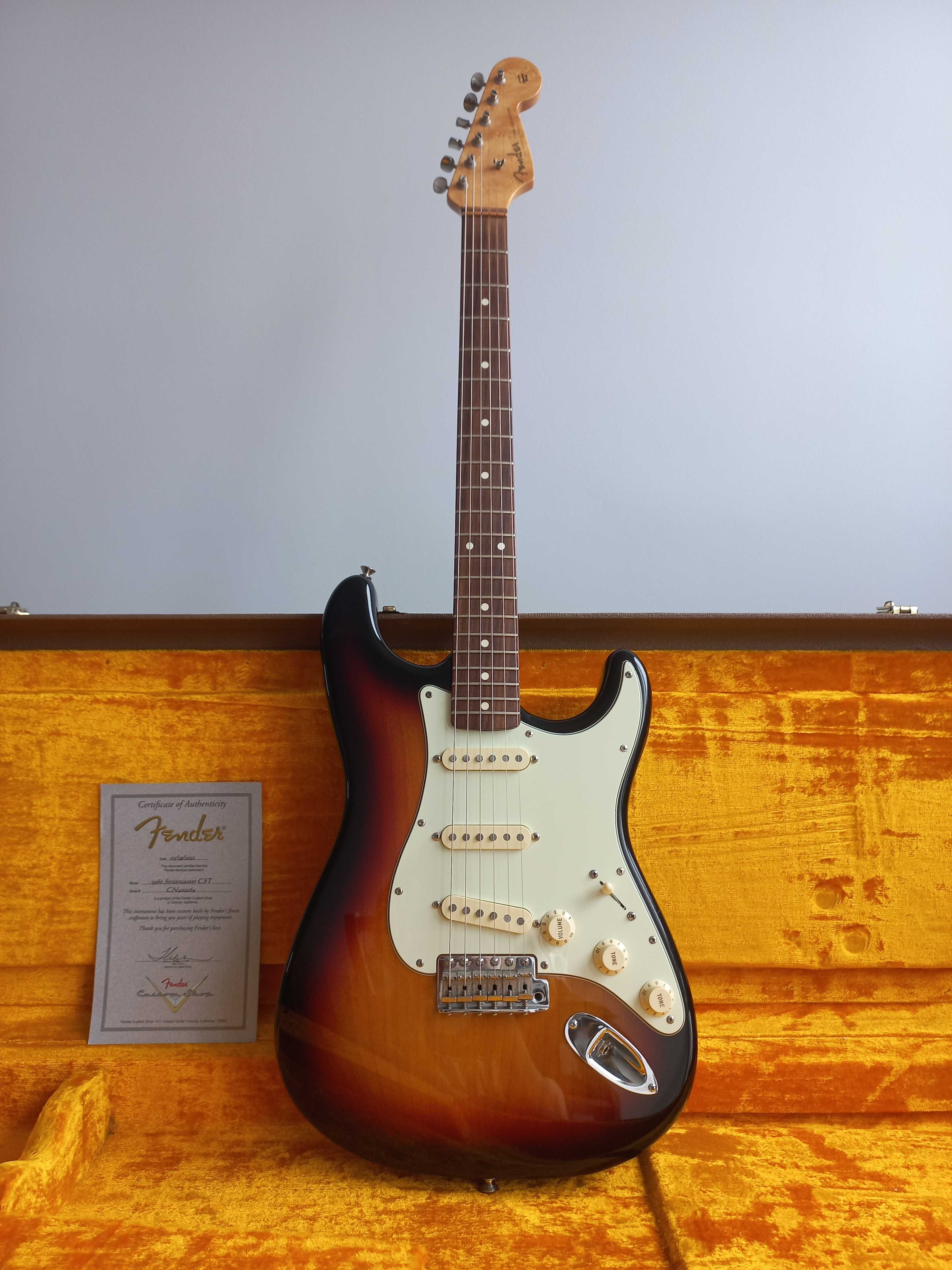 Fender Stratocaster Custom Shop 1960 Reissue 3TSB 1995r.