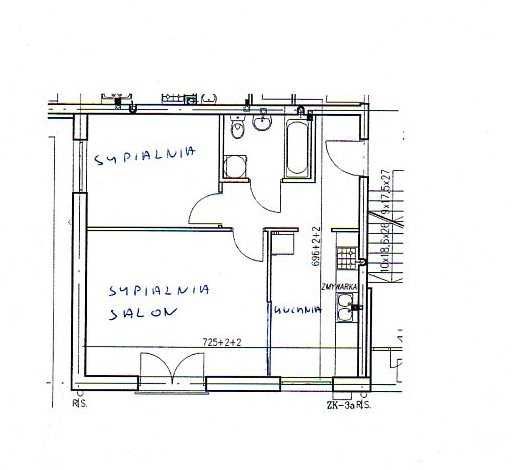 Do wynajęcia mieszkanie - Piecki Migowo 50m2, 2 pokoje, bezpośrednio.