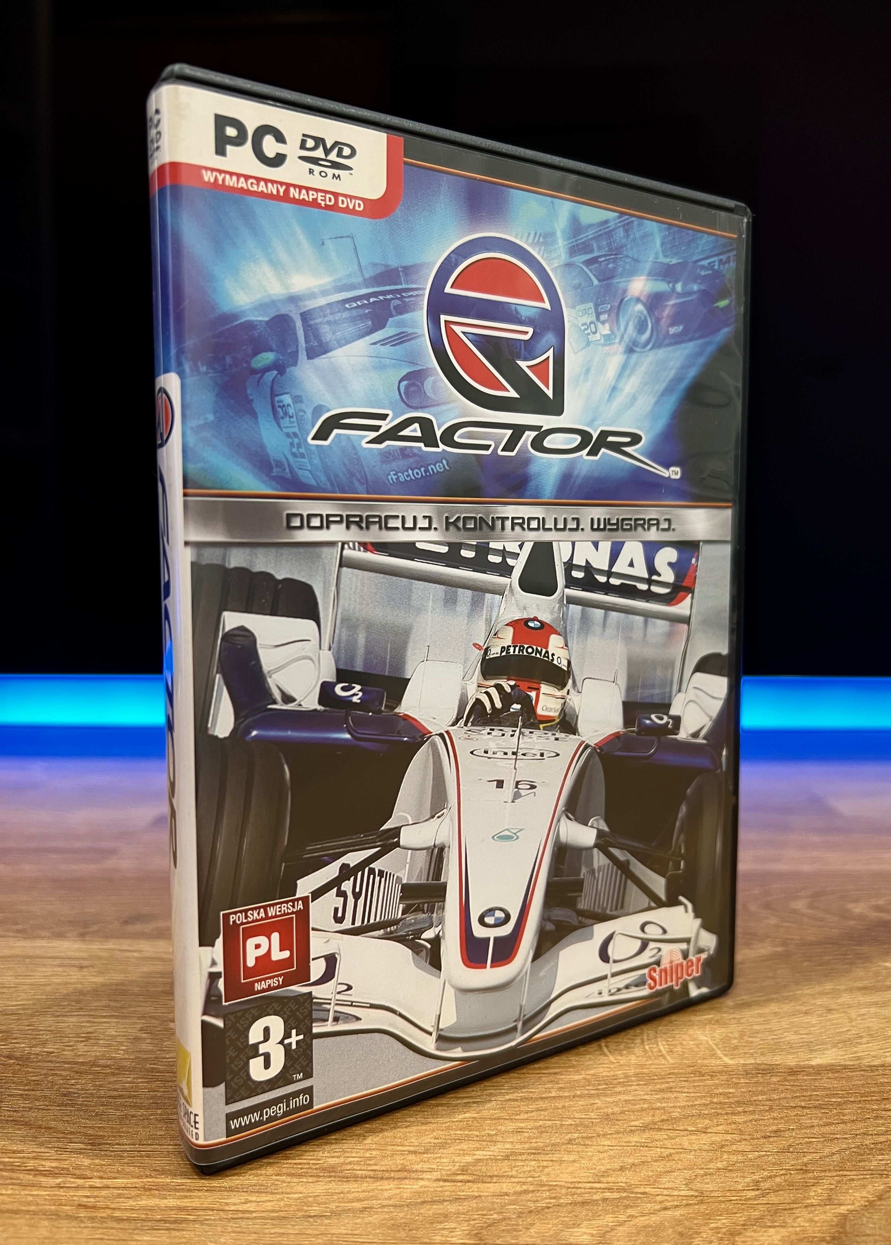 rFactor (PC PL 2006) DVD BOX polskie premierowe wydanie